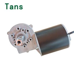 直设流减速康复仪械备汽车电运动机443械双出轴钢管机有刷机马达