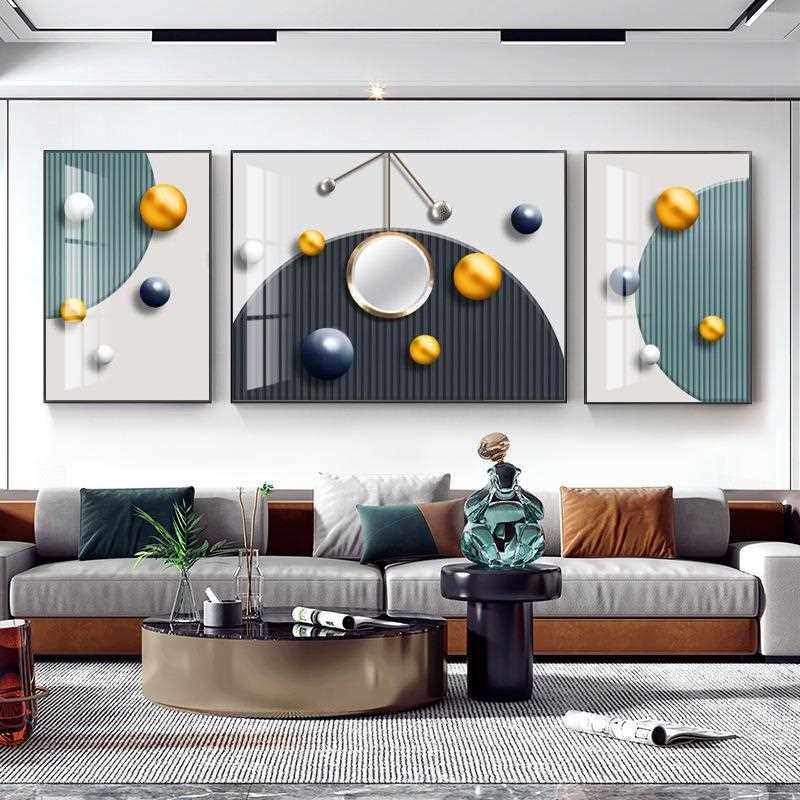 直销新款客厅画沙发背景墙装饰画抽象壁画组合背景画酒店沙发挂画,家居饰品,现代装饰画,淘宝优惠券,粉丝福利购,淘宝优惠卷