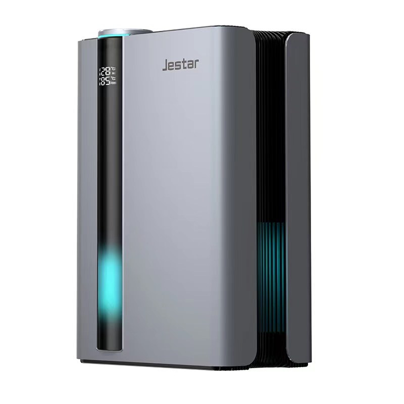 除湿机家用小型室内静音卧室防潮吸湿抽湿机空气净化除湿器一体机