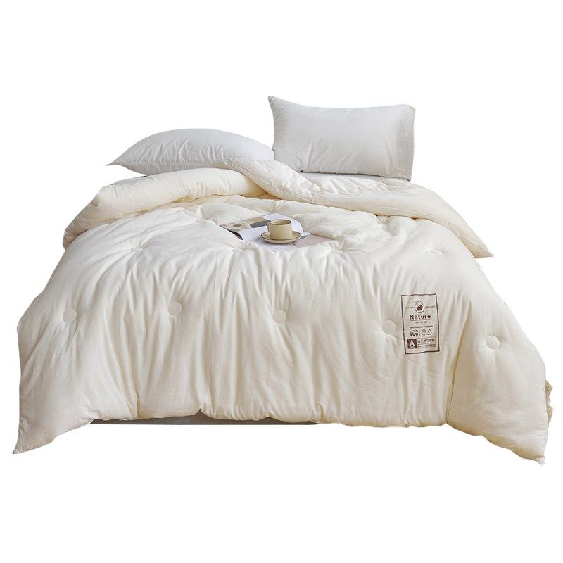 A类大豆纤维被子冬被全棉春秋被芯单双人棉被褥学生宿舍加厚保暖,床上用品,化纤被,淘宝优惠券,粉丝福利购,淘宝优惠卷