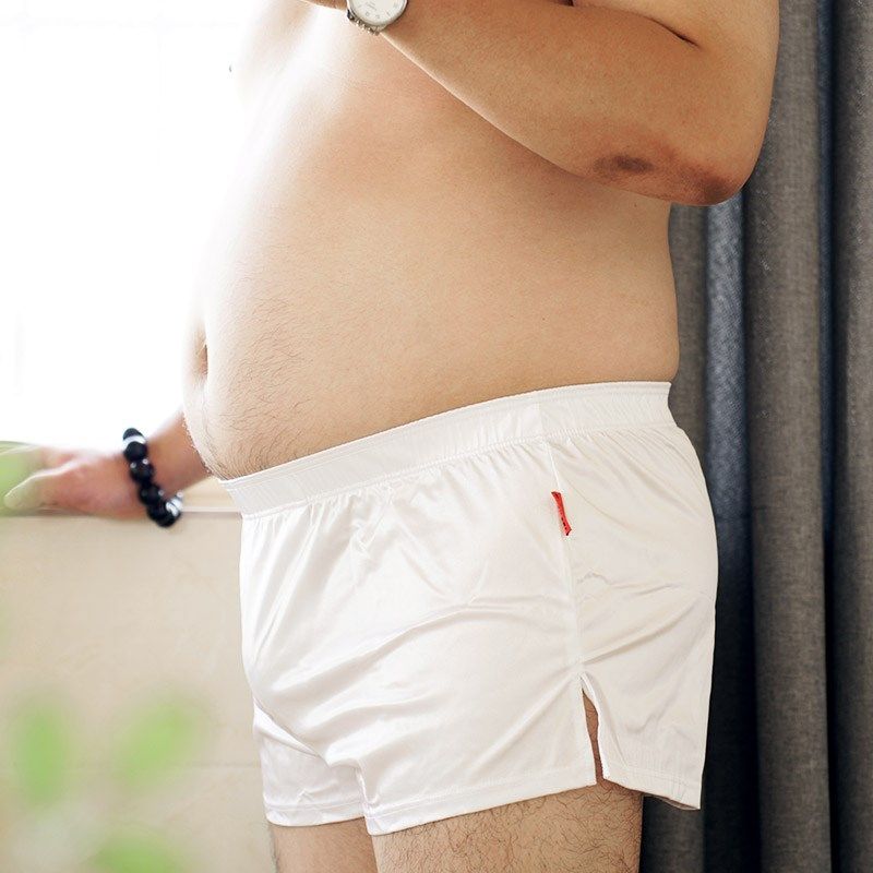 男士阿罗裤平角裤家居裤丝滑亮面睡裤胖熊加大码性感中腰内裤裤衩,女士内衣/男士内衣/家居服,男阿罗裤,淘宝优惠券,粉丝福利购,淘宝优惠卷