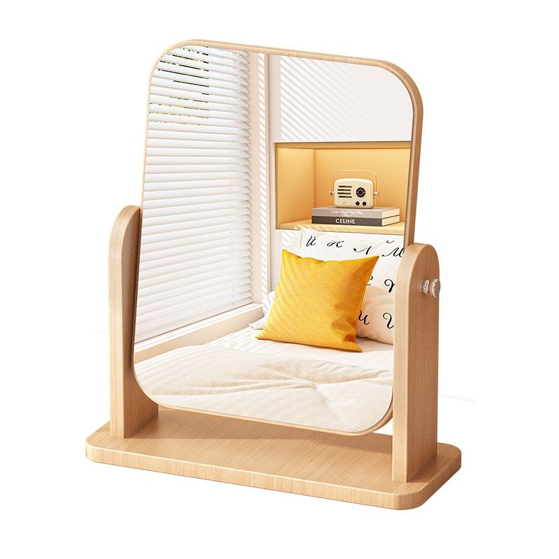 镜子化妆镜家用小型立式可旋转折叠桌面台式学生宿舍公主梳妆镜,住宅家具,化妆镜,淘宝优惠券,粉丝福利购,淘宝优惠卷