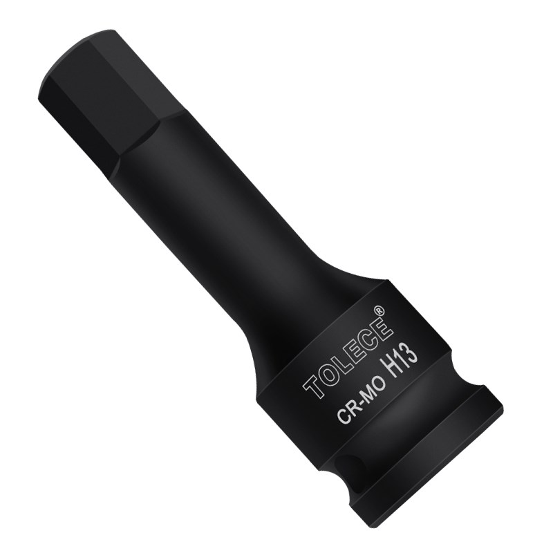 拓力士内六角扳手套筒1/2大飞风炮连体批头套装加长气动旋具H6