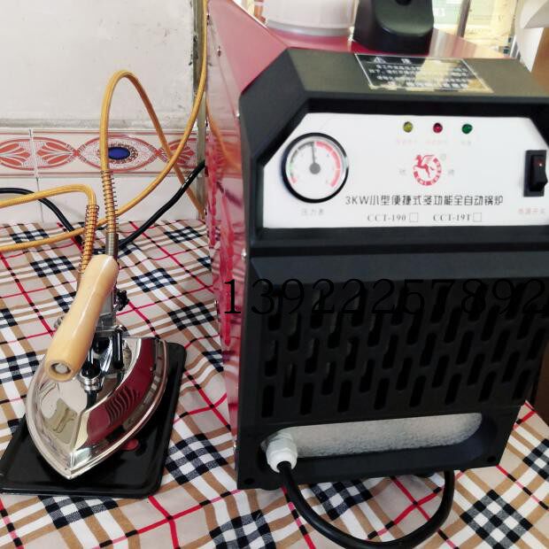 自动加水带副水箱工业锅炉烫斗 小型电加热蒸汽熨斗 电熨斗带锅炉