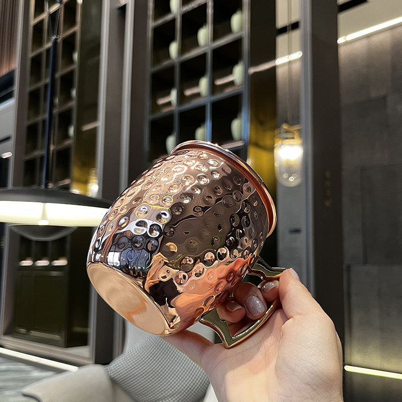 莫斯科骡子杯来啦!锤点杯子欧式 304不锈钢啤酒杯酒吧杯创意,餐饮具,啤酒杯,淘宝优惠券,粉丝福利购,淘宝优惠卷