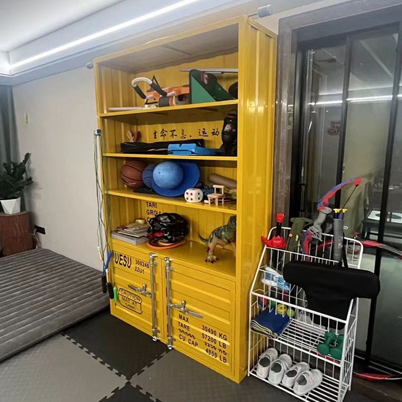 工业风陈列柜货架展示架家用陈列架红酒架定制商用置物架酒柜