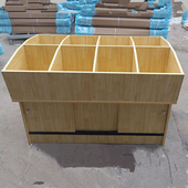 超市五谷杂粮柜散货展架干果零食面包展示柜糖果饼干散称货架盖子