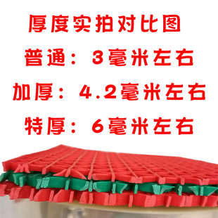 室外进门门垫S型镂空防滑红地毯PVC塑料厨房游泳池饭店隔水地垫
