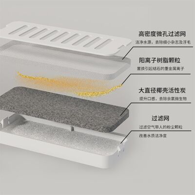 猫咪饮水机自动循环流动活水饮水器喂食喝水二合一狗狗水盆饭碗