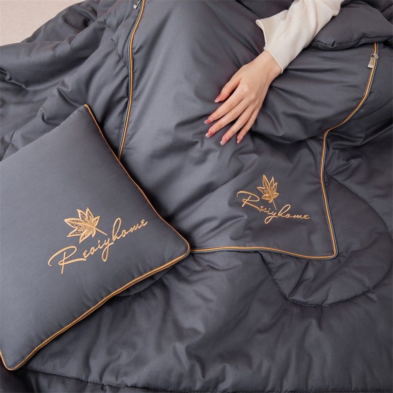 全棉夏季抱枕被子两用二合一车用午睡毯子枕头夏凉空调被汽车靠枕,居家布艺,抱枕被,淘宝优惠券,粉丝福利购,淘宝优惠卷