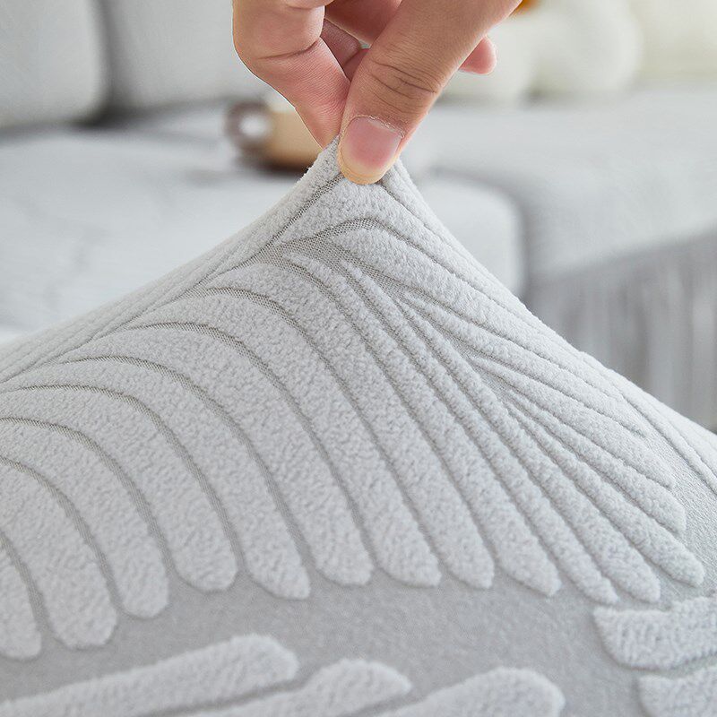 三座一贵妃沙发套罩裙边弹力万能全包通用型沙发垫盖布防尘保护套