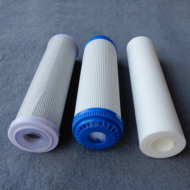 总馨净水器滤芯家用净水机过滤器10寸PP棉活性炭通用全套三级套装