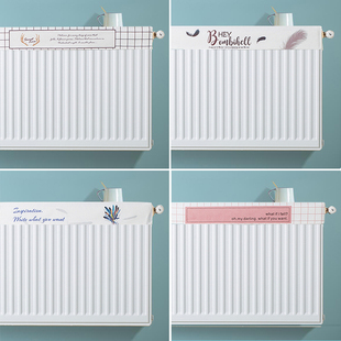 防熏罩家用布艺简约防尘罩半包装 暖气片罩遮挡罩老式 饰罩盖布定制