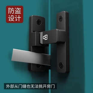推拉门锁扣插销门栓卫生间移门免打孔门锁室内房门明装老式卡扣闩