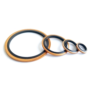 JB982紫铜组合垫圈垫片耐高压 M60液压组合油管密封垫圈 耐高温M6