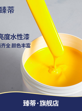 臻蒂荧光漆彩色超亮光漆荧光漆艺术涂料防水浮漂油漆13色可选包邮