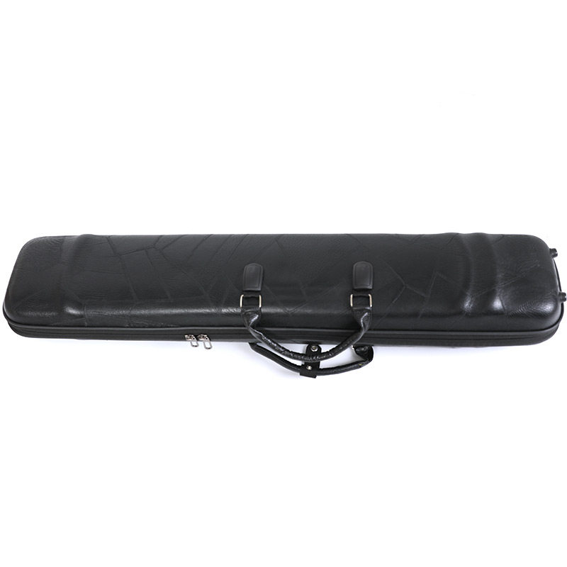 吴越牌二胡盒圆头二胡硬盒琴盒软提手舒适精致做工黑色可背可提