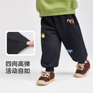 婴儿屁屁裤 冬款 小童童装 男童裤 冬装 宝宝休闲裤 儿童棉裤 子加绒冬季