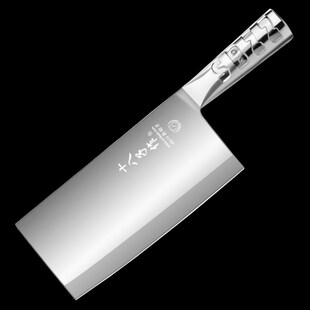 十八子作菜刀厨师专用家用切菜肉刀厨房砍骨斩切杀鱼酒饭店烧腊刀
