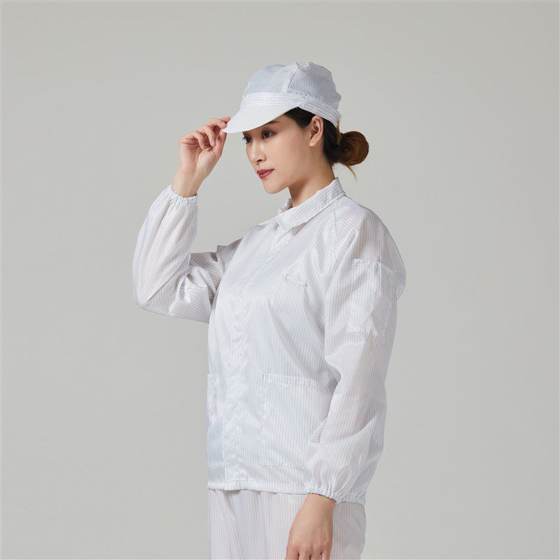 防静电裤子防尘洁净工作裤子电子厂车间富士康无尘服短款夹克上衣