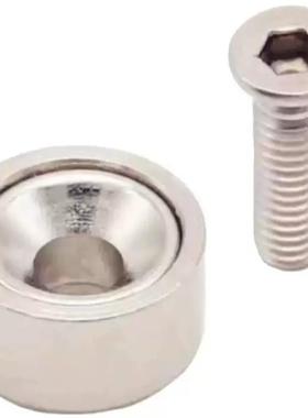 替代泰润斯圆形沉孔带座磁铁KZZM/KZZMH-A8/10/12/15/20/25锅磁