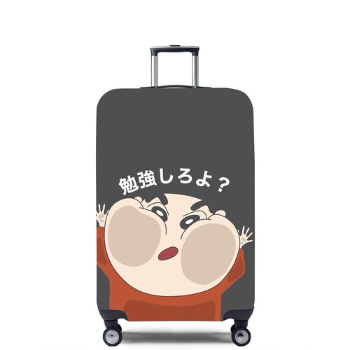 KTA91蜡笔小新弹力箱套拉杆箱旅行旅游登机行李皮箱保护罩防尘袋