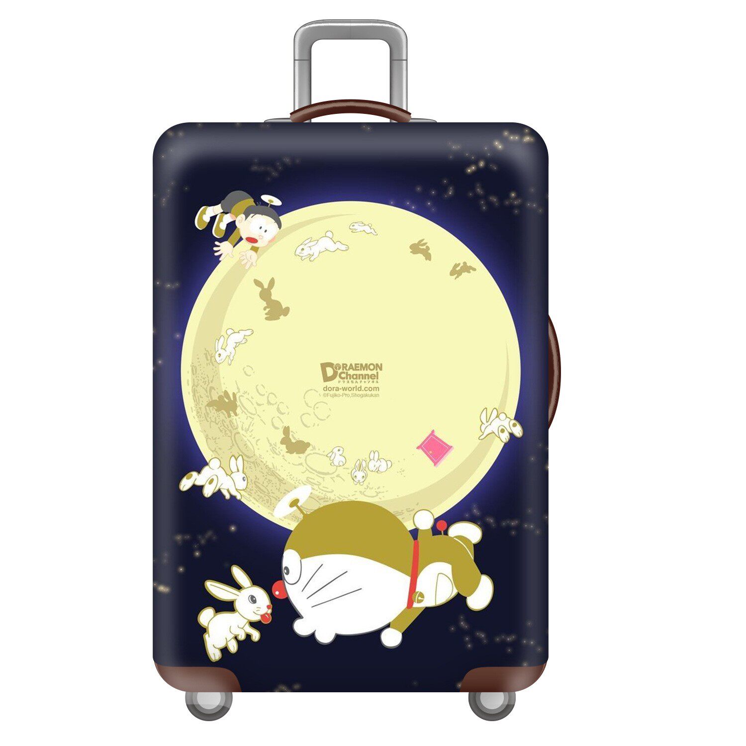 叮当猫52弹力箱套拉杆箱旅行旅游登机行李皮箱保护罩防尘袋子耐磨