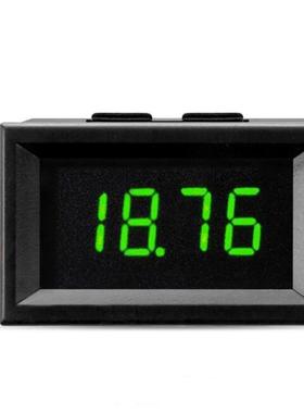 直销新款三位电量表半万用表直流数显电压表/数字头0-33.00V三线