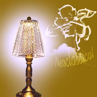 直销新款欧式复古台灯卧室床头柜创意简约浪漫温馨北欧ins触摸美