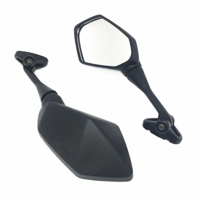 新款直销摩托车后视镜改装地平线反光镜3C认证 R1 R3公路赛 跑车