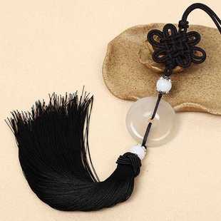 新款直销创意红玛瑙平安扣汽车挂件车内挂饰玉髓倒车镜吊坠小礼品