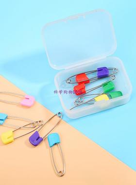 10Pcs/Box Baby Safety Pins Multifunction Findings Secure Cli