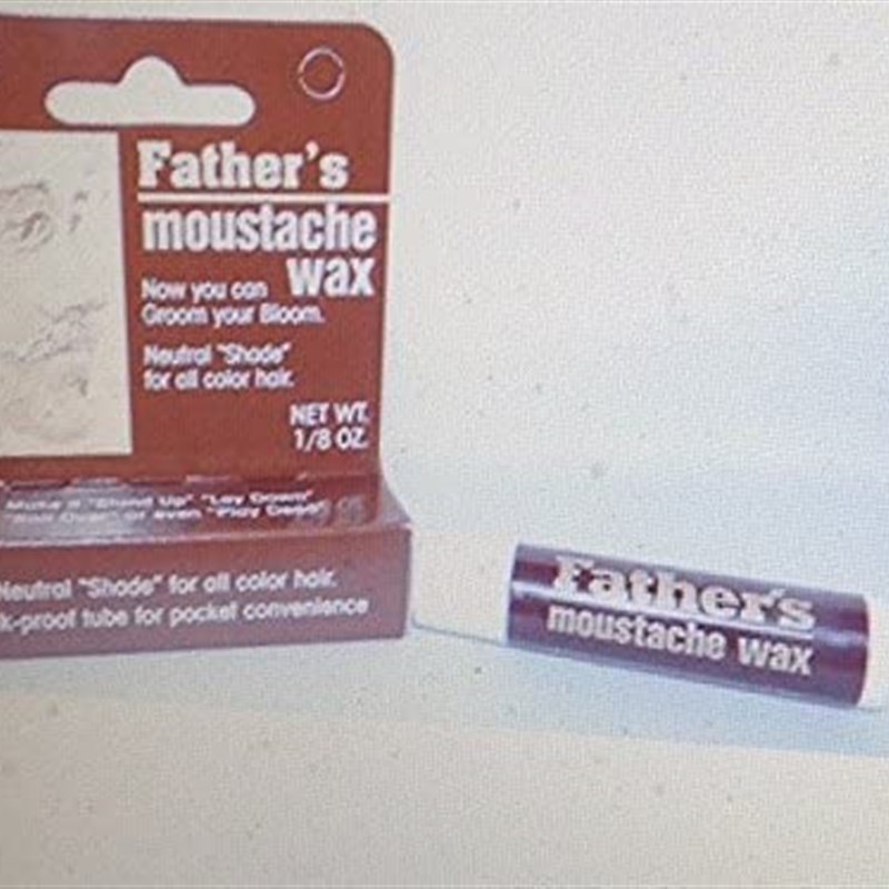 Fathers Moustache Wax Neutral - 1/8 oz. Neutral Shade For A