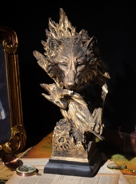 北欧风客厅动物创意摆件餐桌电视柜轻奢风家居马首装饰摆设