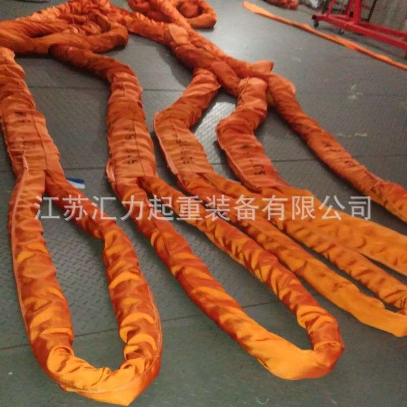 厂家直供 圆桶吊装带80t6m 大吨位起重吊带80t10m 大吨位吊带