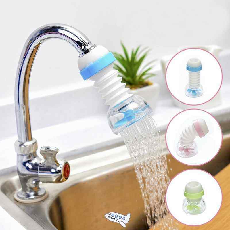 360 Degree Adjustable Water Tap Extension Filter ower Wate