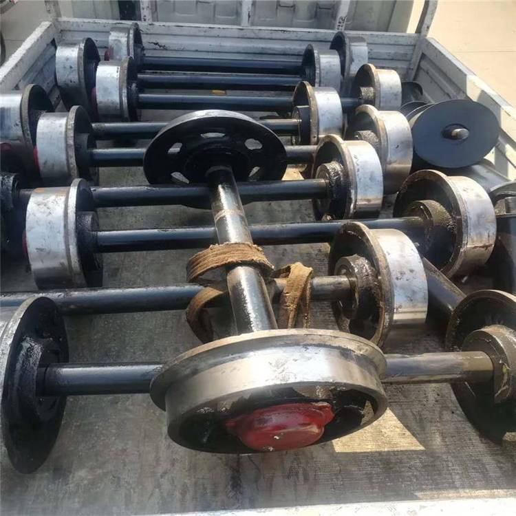 煤矿用轮对 煤矿用双边轨道轮 矿汽车配件供应