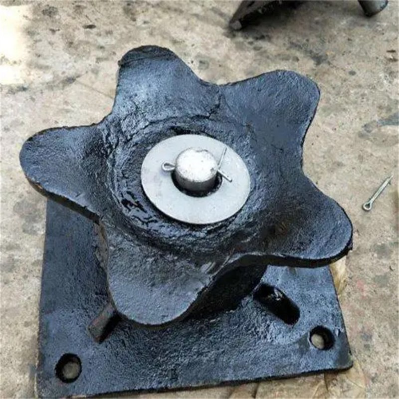 矿车轮 五角星的轮子 五星链轮 煤矿轨道轮 五角指向轮 支持定制