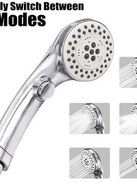 Shower Head with 1.5 M Hose 5 Jet Types Hand Shower Water-Sa