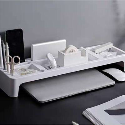 Plastic Desk Organizer Table Stationery Holder Keyboard Rack