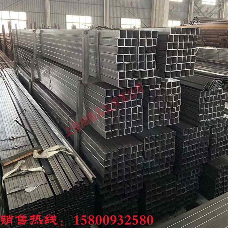 爆品新方管冷拉方管黑方管油拉管镀锌方管钢材矩形管家具管 Q19品