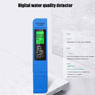 Water 3in1 极速Digital Tester Detectio Conductivity
