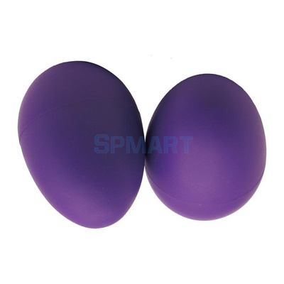 Shaker Pair Rhythm Percussion Eggs Plastic Purple 新品