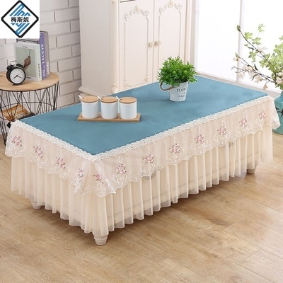 L solid wood tea table cloth tablecloth Chinese tablecloth