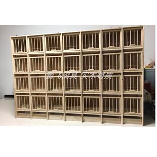 新款直销鸽子窝巢箱大容量农用无门巢箱鸽具赛鸽信鸽巢箱笼笼鸽子