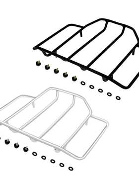 新款直销摩托车改装配件哈雷路王CVO大滑翔双灯行李架尾箱货架尾