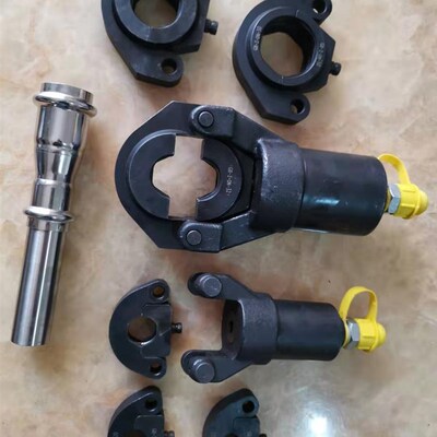 不锈钢管液压卡压钳电动手动DN15-50分体式压管钳双卡25324050