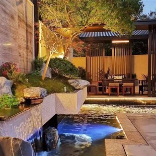 鱼池灯防水LED灯水底景观灯水下灯冰蓝光鱼池水底灯低压24V免打孔