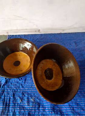 民俗老物件怀旧收藏老土碗旧碗农村酒碗旧货杂项老东西道具摆件