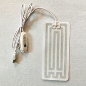 冬季 腰带发热片 保暖片.高中低控温 5V加热片保暖 3档调温电热片